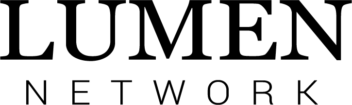 lumen network scritta blk